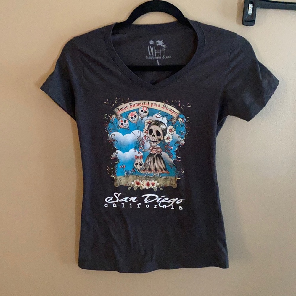 Day of the dead tee